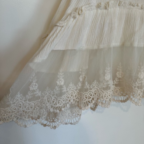 Beautiful Lacy Top! Perfect with bandeau! - Picture 3 of 4